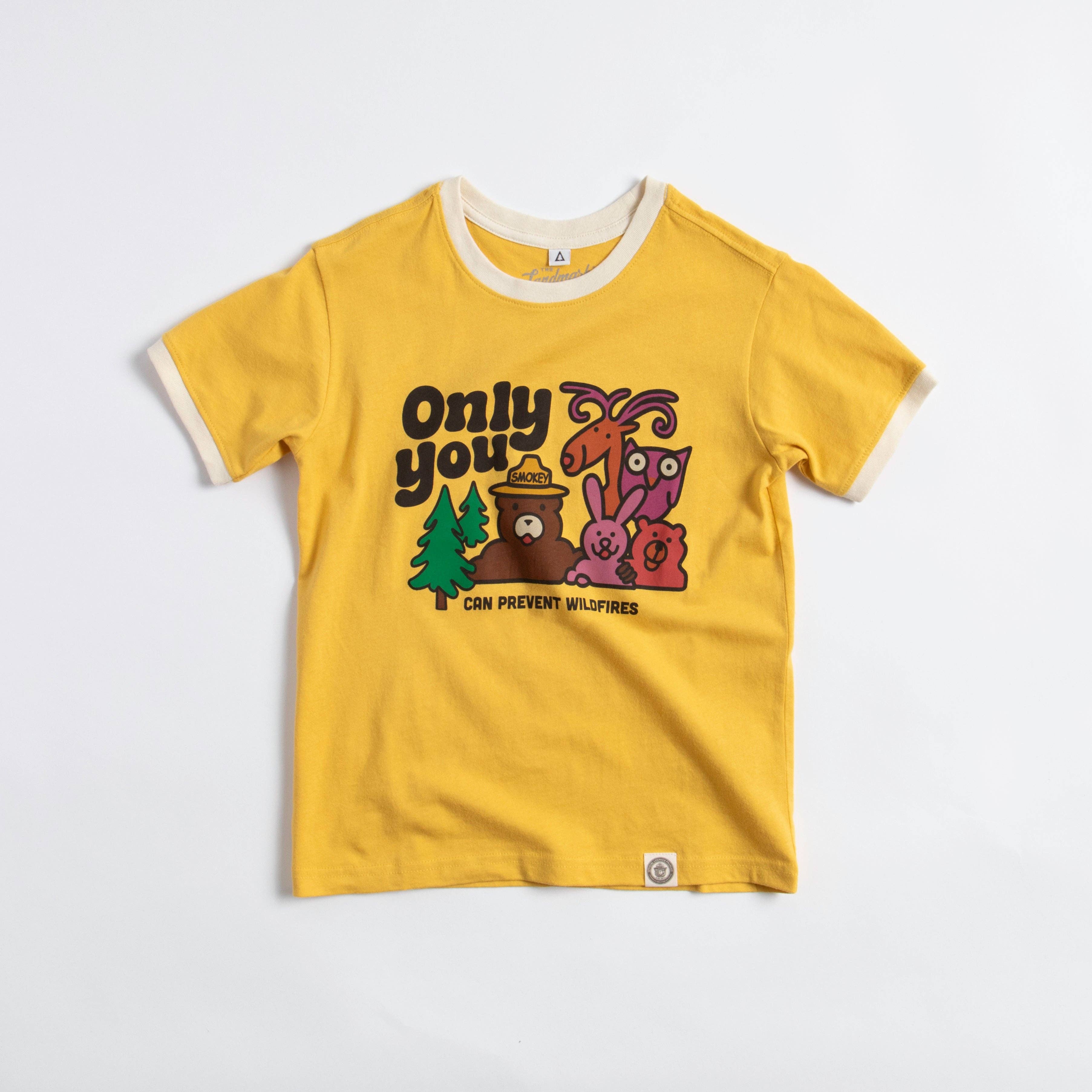Only You Vintage Youth Short Sleeve Ringer Tee