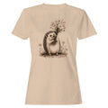 Cute Hedgehog Wildflower Bouquet Women's T-Shirt