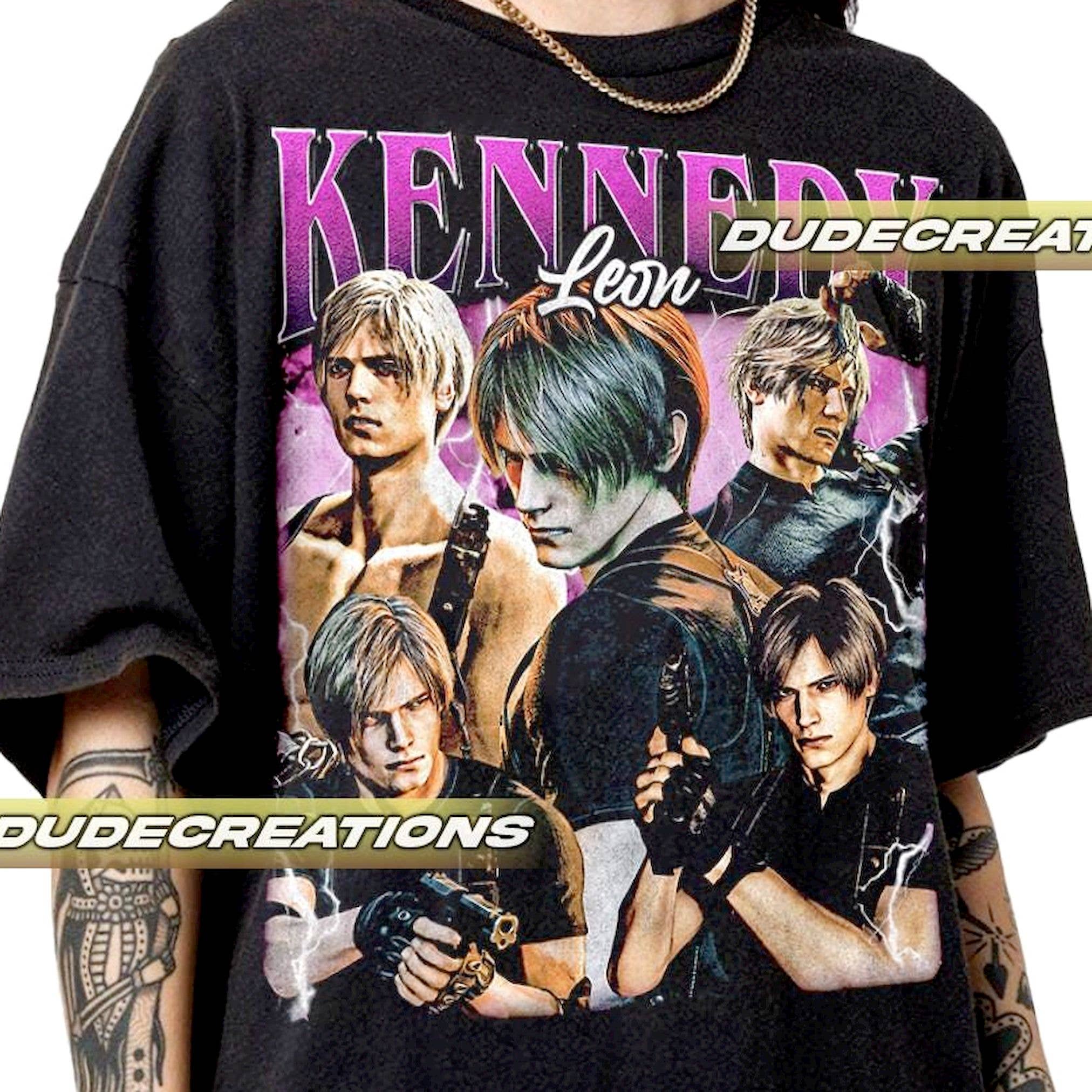 Kennedy Leon Vintage T-Shirt, Gift For Women and Men Unisex