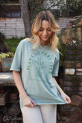 Plant Lovers Club Mineral Graphic Top