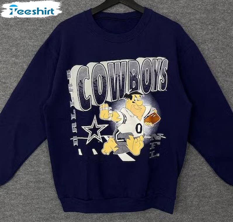 Dallas Football Mascot Sweatshirt – Vintage Cowboy Style
