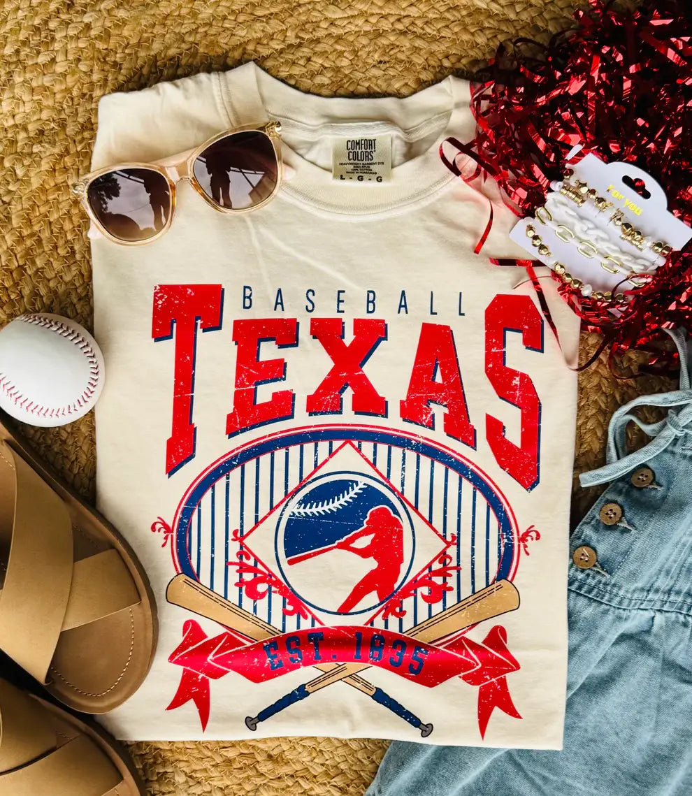 Texas Mlb Tee