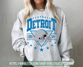 Detroit Lions Vintage Football Sweatshirt T-Shirt Tee