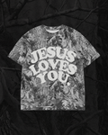 Lmtd || Heavyweight "Midnight Oak" Camo Tee || Oversized