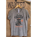 Coffee  Vintage  Mineral Wash  Graphic  Tee