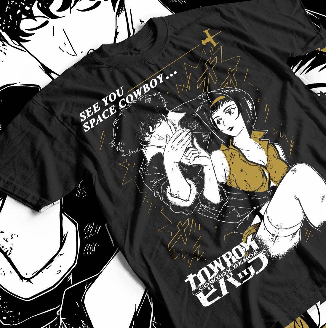 Cowboy Bebop Spike Spiegel Anime Manga Mom Gift Funny Shirt