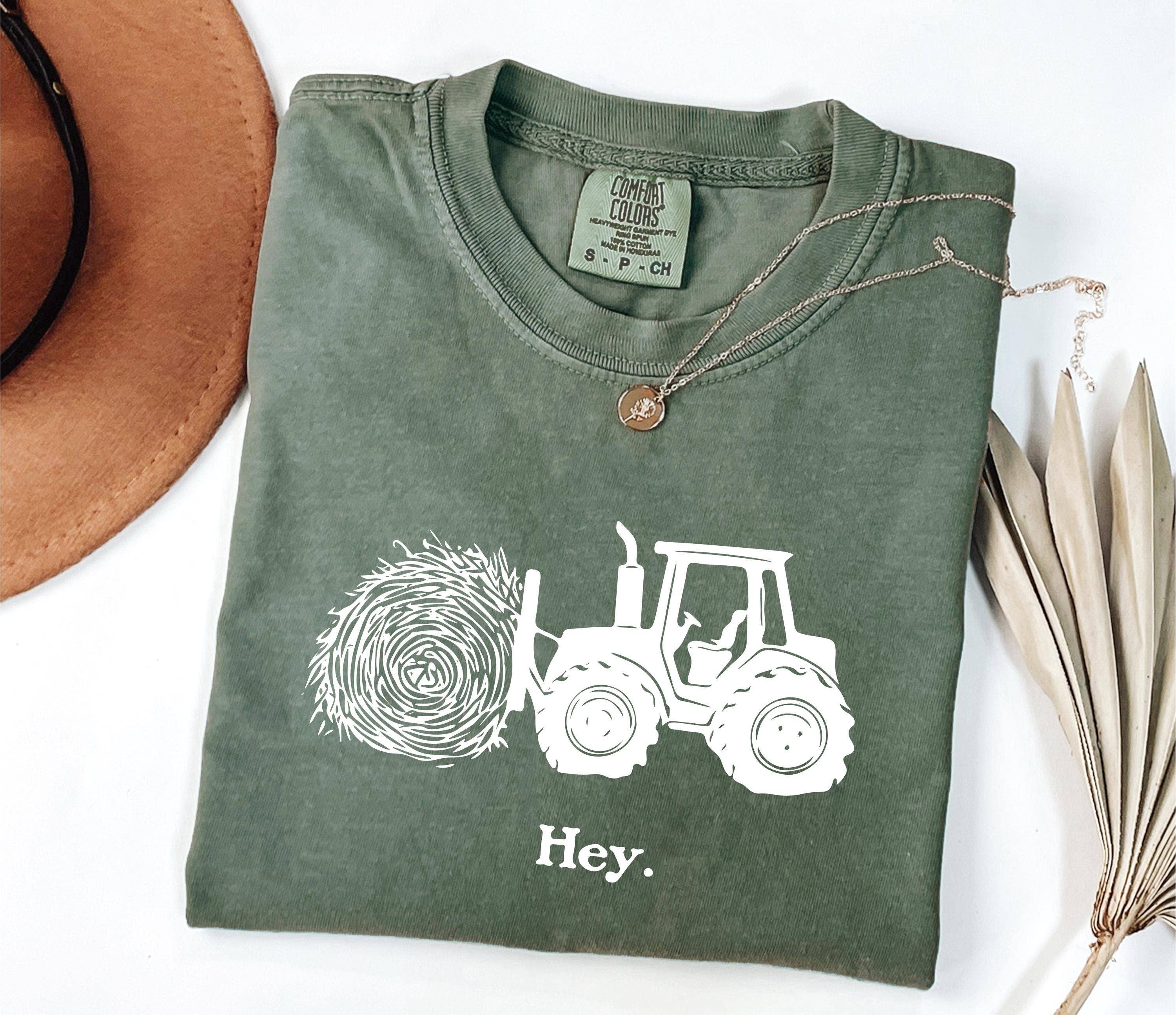 Tractor Hay Pun Tee, Funny Farm Dad Joke Shirt