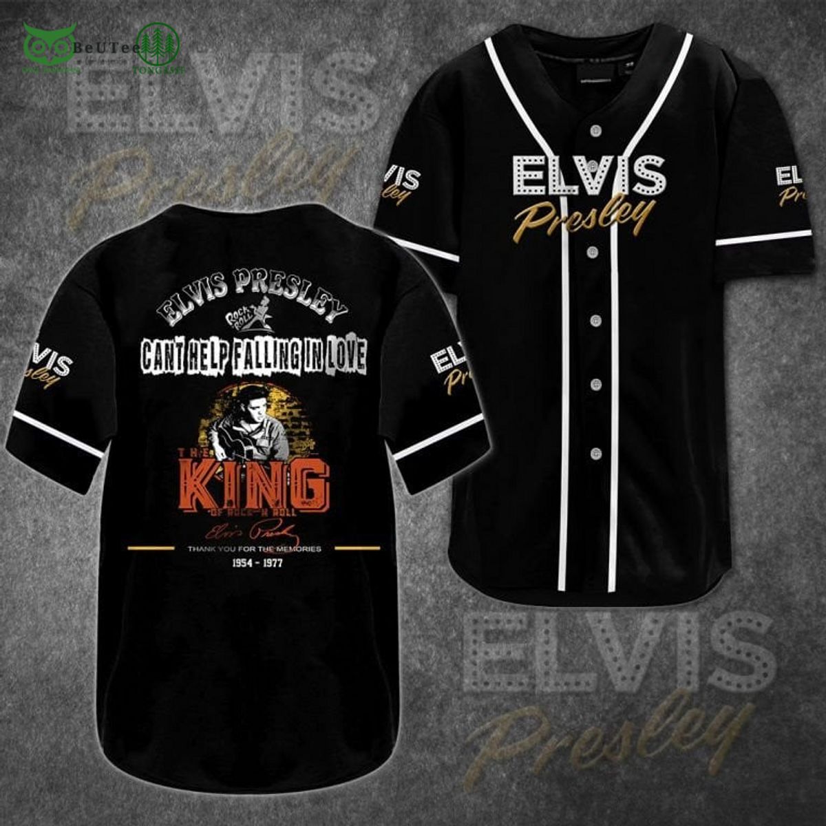Cant Help Falling In Love King Elvis Presley Jersey Shirt