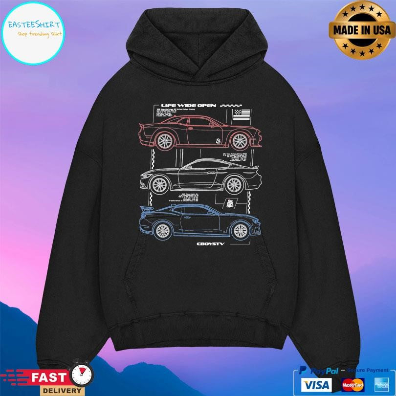 Cboystv American Muscle Spec Shirt Unisex