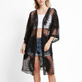 Floral Pattern Lace Summer Cover-Up