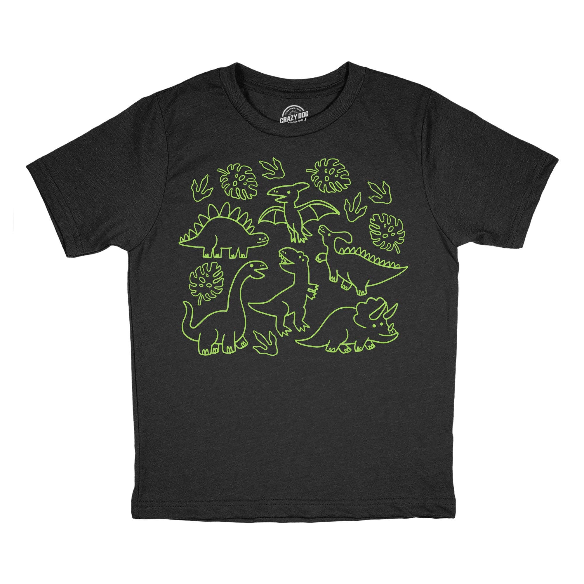 Doodle Dinos Youth T Shirt
