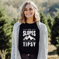 Skiing Snowboarding Graphic Tee 220(Dtf)