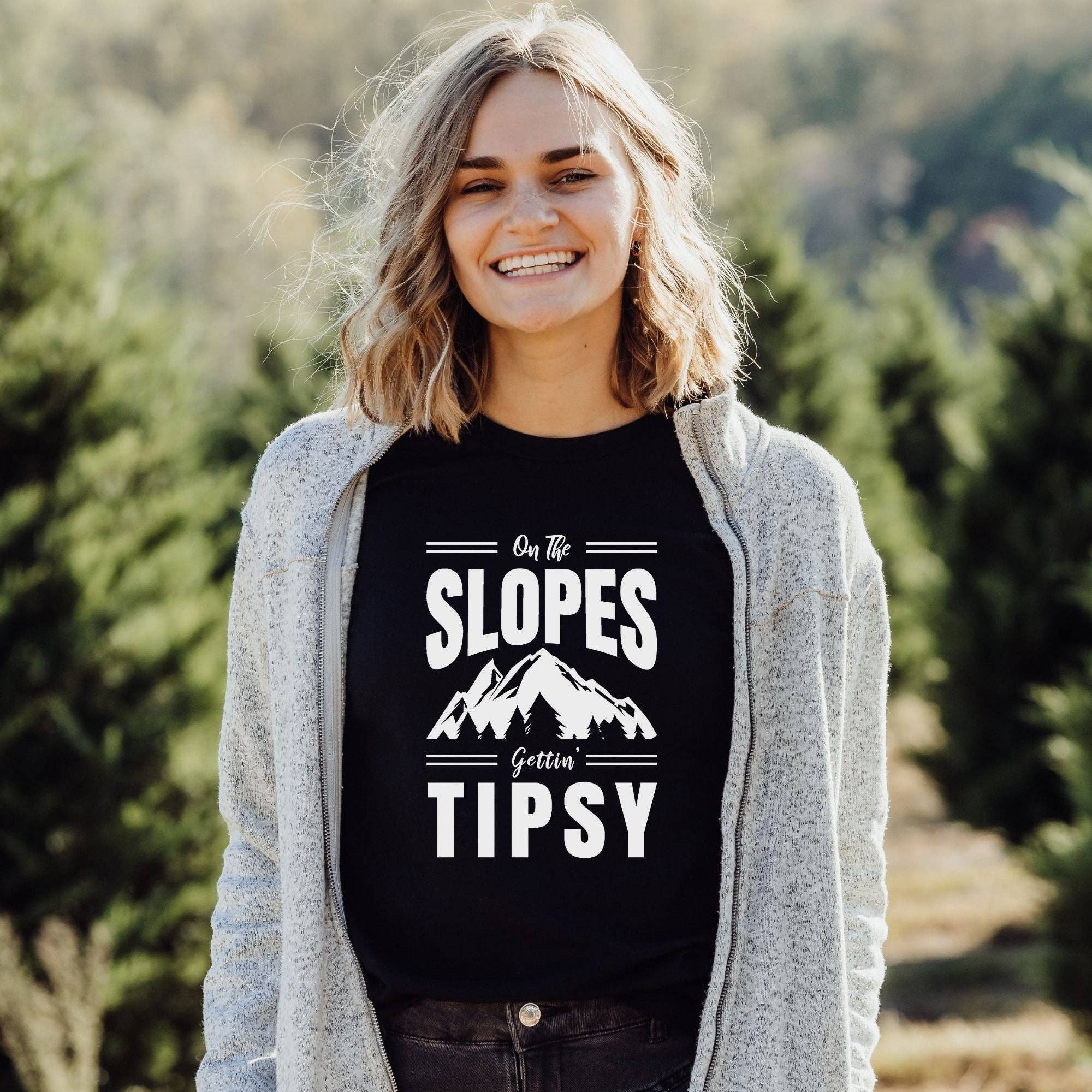 Skiing Snowboarding Graphic Tee 220(Dtf)