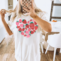 Tis So Sweet To Trust in Jesus Strawberry Christian T-Shirt