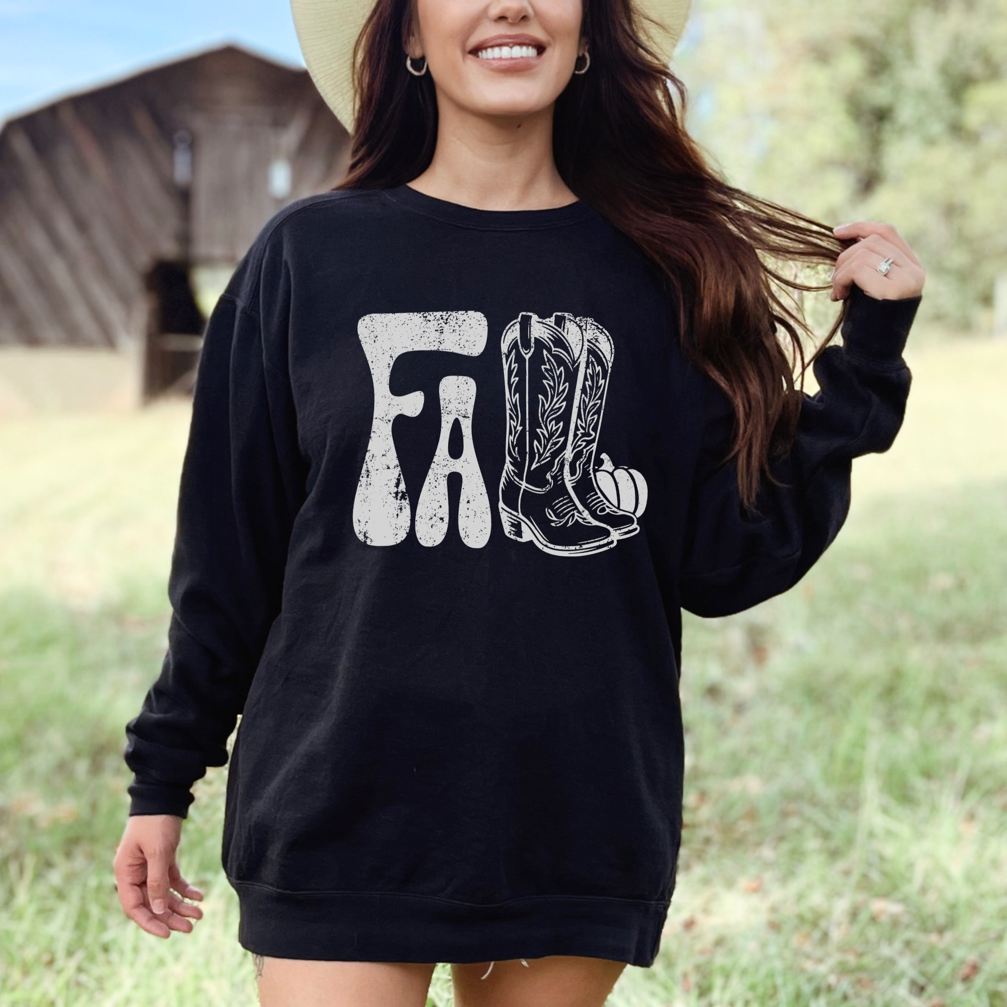 Western Cowboy Halloween Hoodie | Crewneck Sweatshirt H17