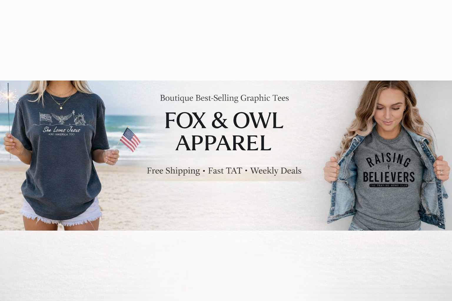 Fox and Owl Apparel-Graphic Tee's