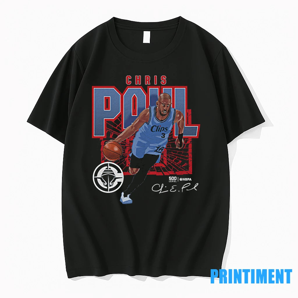 Chris Paul Los Angeles Clippers T Shirt Nba Nbpa Image 01 Tshirts Sweater