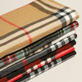 Wide Plaid Tartan Cashmere Feel Scarf Shawl