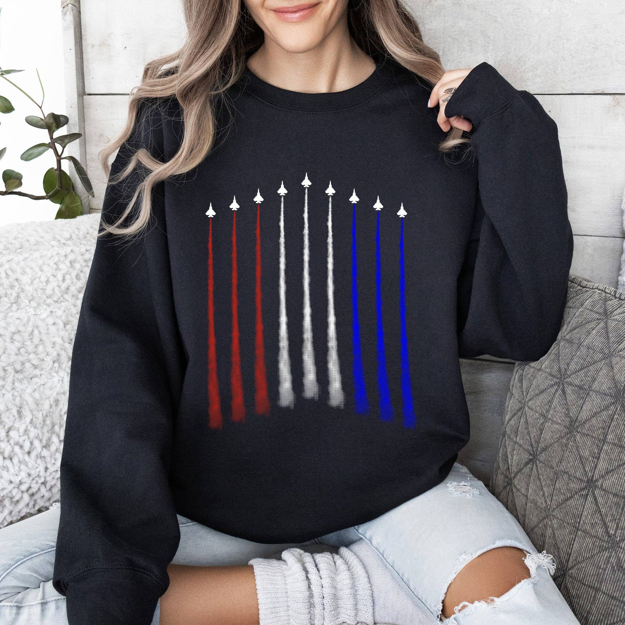 Fighter Jets, Military, Navy, Air Force, American Sweatshirt