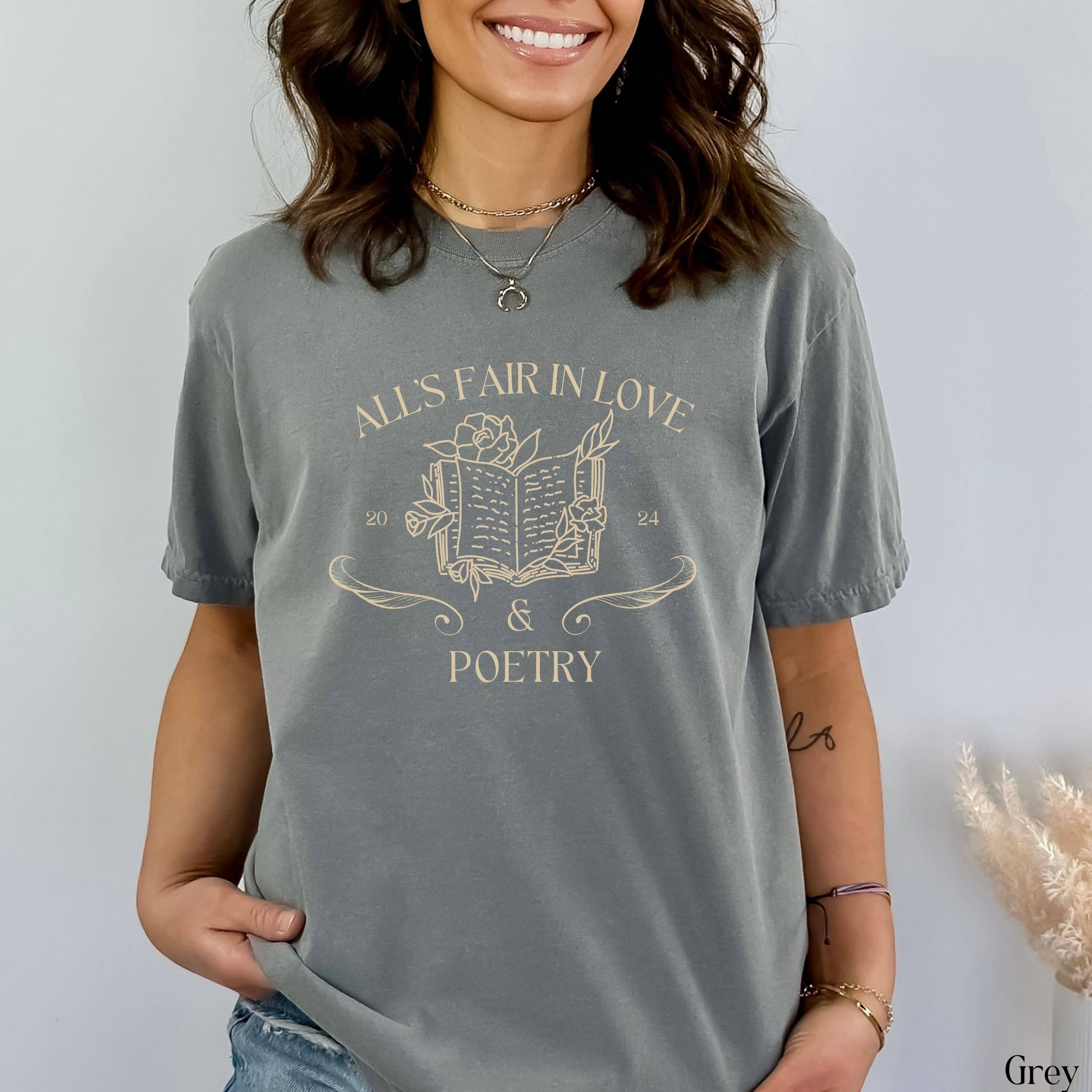 Taylor's Poetry All's Fair Comfort Colors® Tee