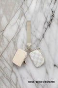 ,..._ SI-26443 Dual Pouch Wristlet Keychain Wallet