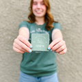 Abide the True Vine Vinyl Waterproof Sticker