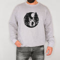 Bigfoot Nature Crewneck Sweatshirt | Hoodie 188