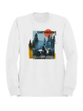 Earthbound Cowboy Wilderness Art Women's Sweatshirt