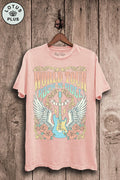World Tour Rock Roll Graphic Top