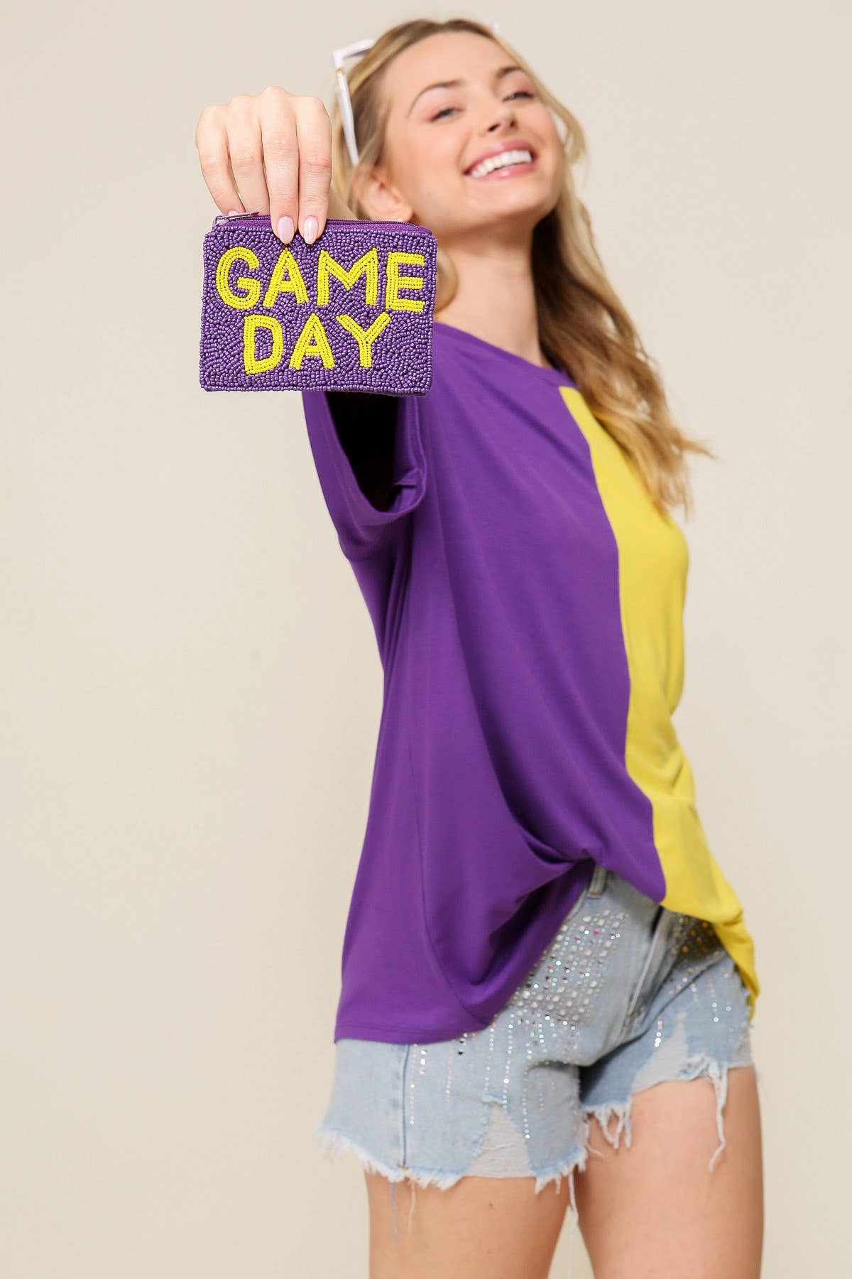 ....0628 Game Day Contrast Oversize Tee SI-28074