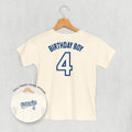 Birthday Boy Varsity #4 (Kids Back Print)