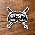 Ski Goggles Sticker 030