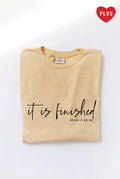 It Is Finished Plus Mineral Graphic Top