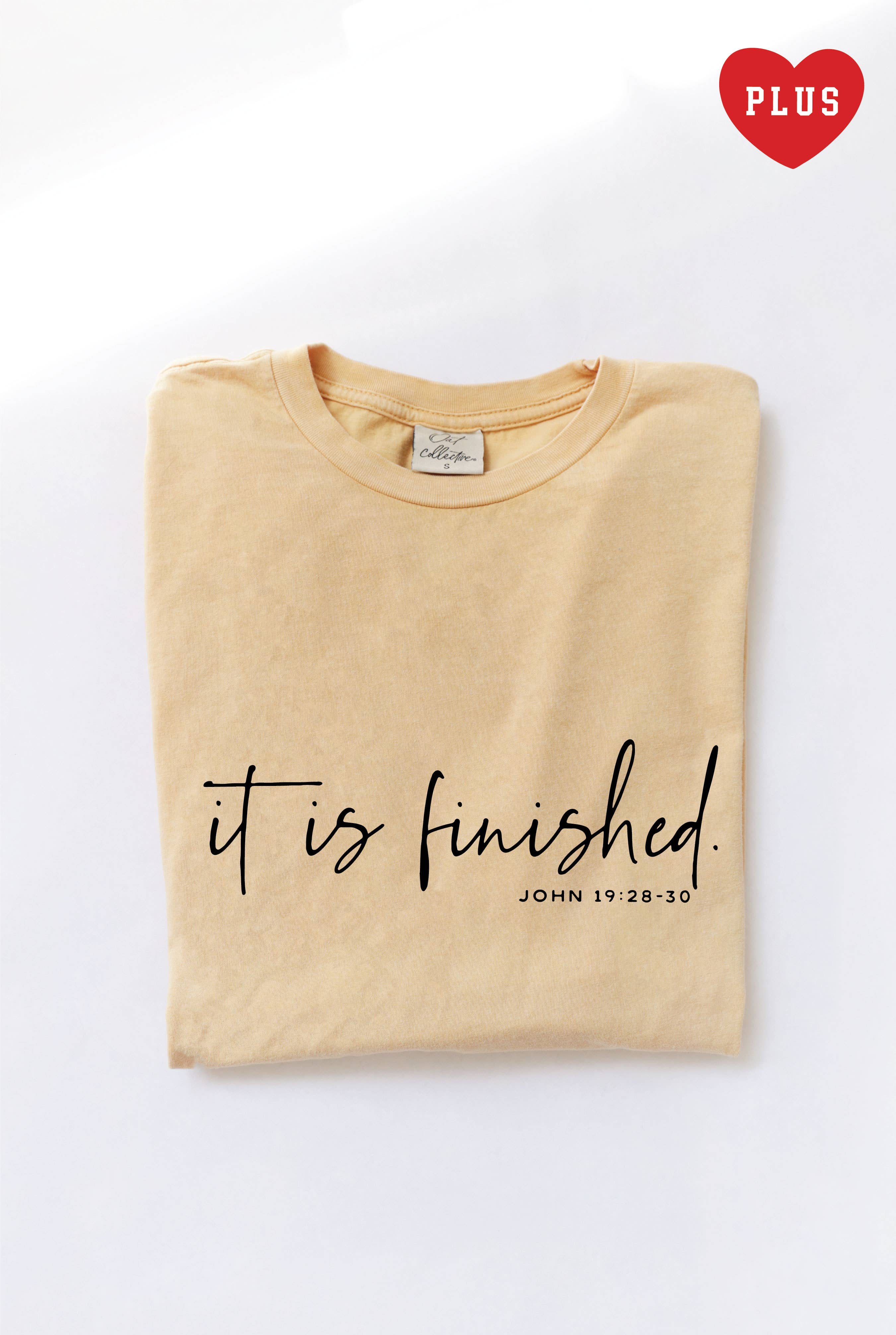 It Is Finished Plus Mineral Graphic Top