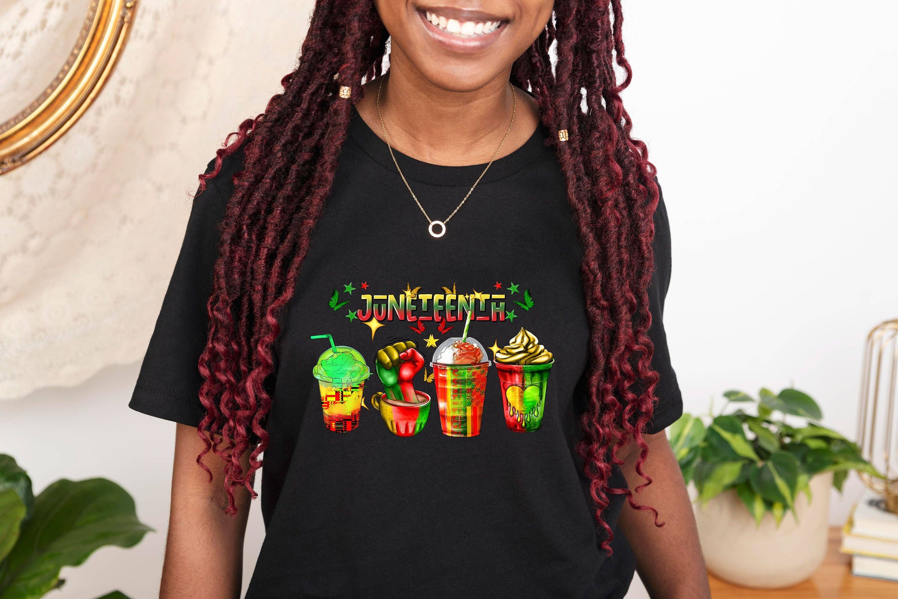 Juneteenth Coffee Shirt Celebrate Black History & Rights