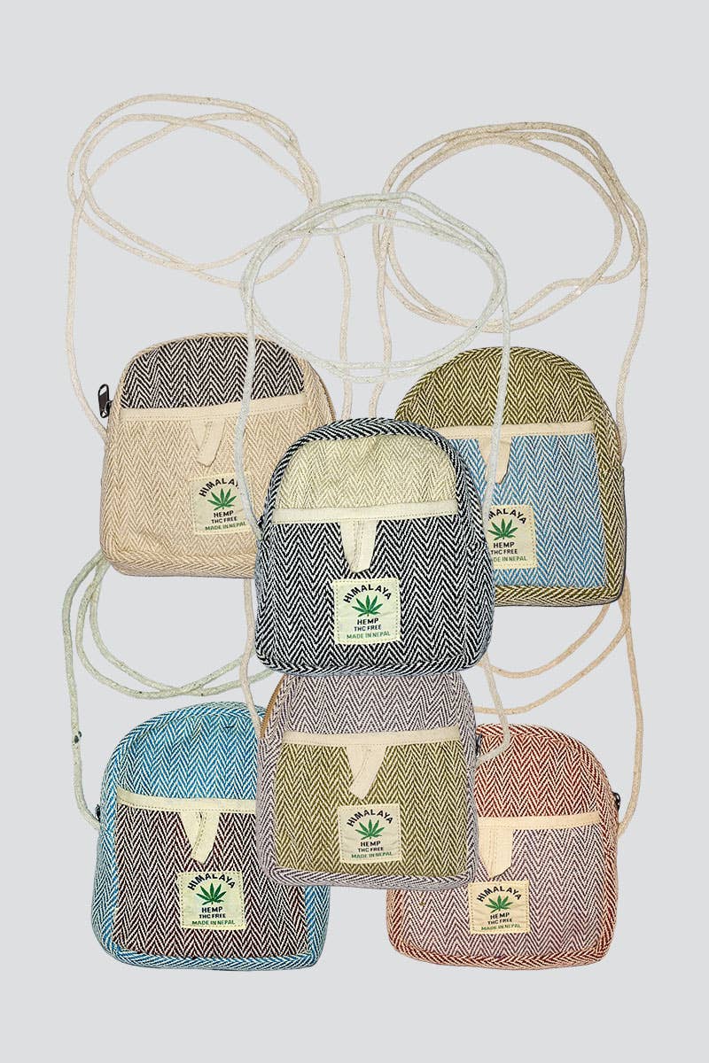 Crossbody Hemp Bag (Code-589)