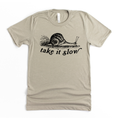 Take It Slow Snail Graphic Tee  309