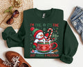 Snowman Meltdown Winter Hot Cocoa Christmas Tee