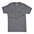 Duck Rabbit Graph Men's T Shirt