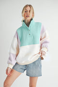 992EK Glo Colorblock Pullover