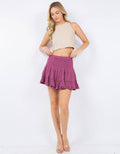 Cotton Mini Skirt (TH-1817)