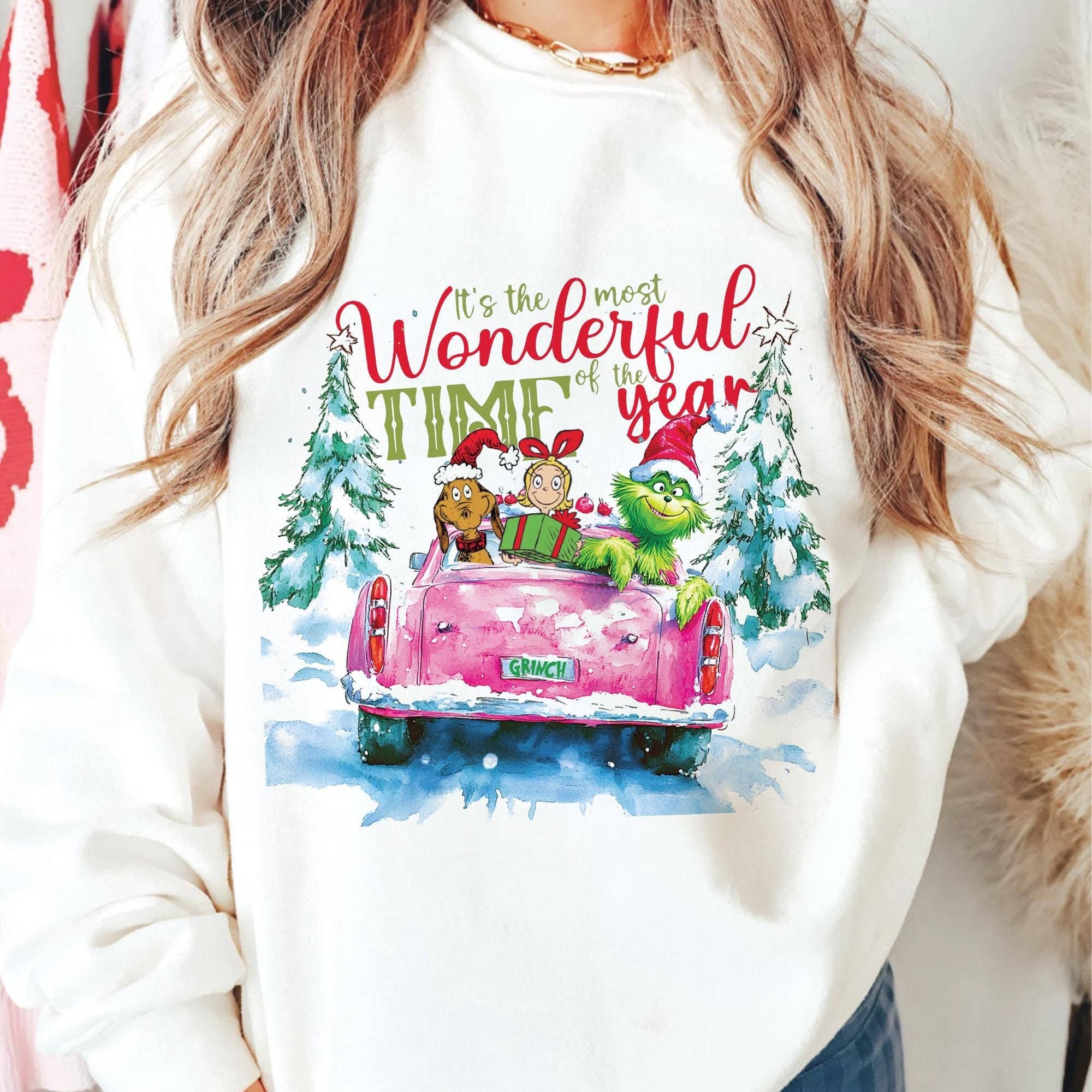 Retro Grinchmas  Trendy Merry Christmas Sublimation