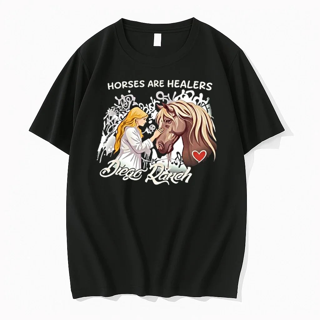 Diego Ranch Horses Are Healers Ttehtlqz9n40 0 Tshirts Sweater Unisex