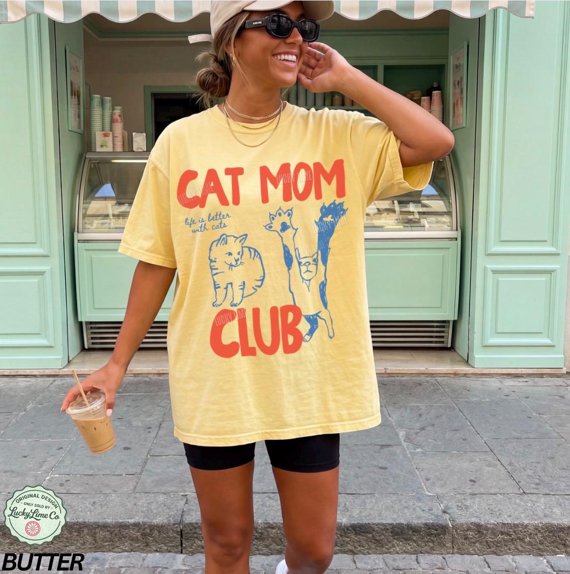 Cat Mom Cat Mama Tee Comfort Colors Cat Mom Cat Mom Ca Cat Lover Cat Mom Fur Mama