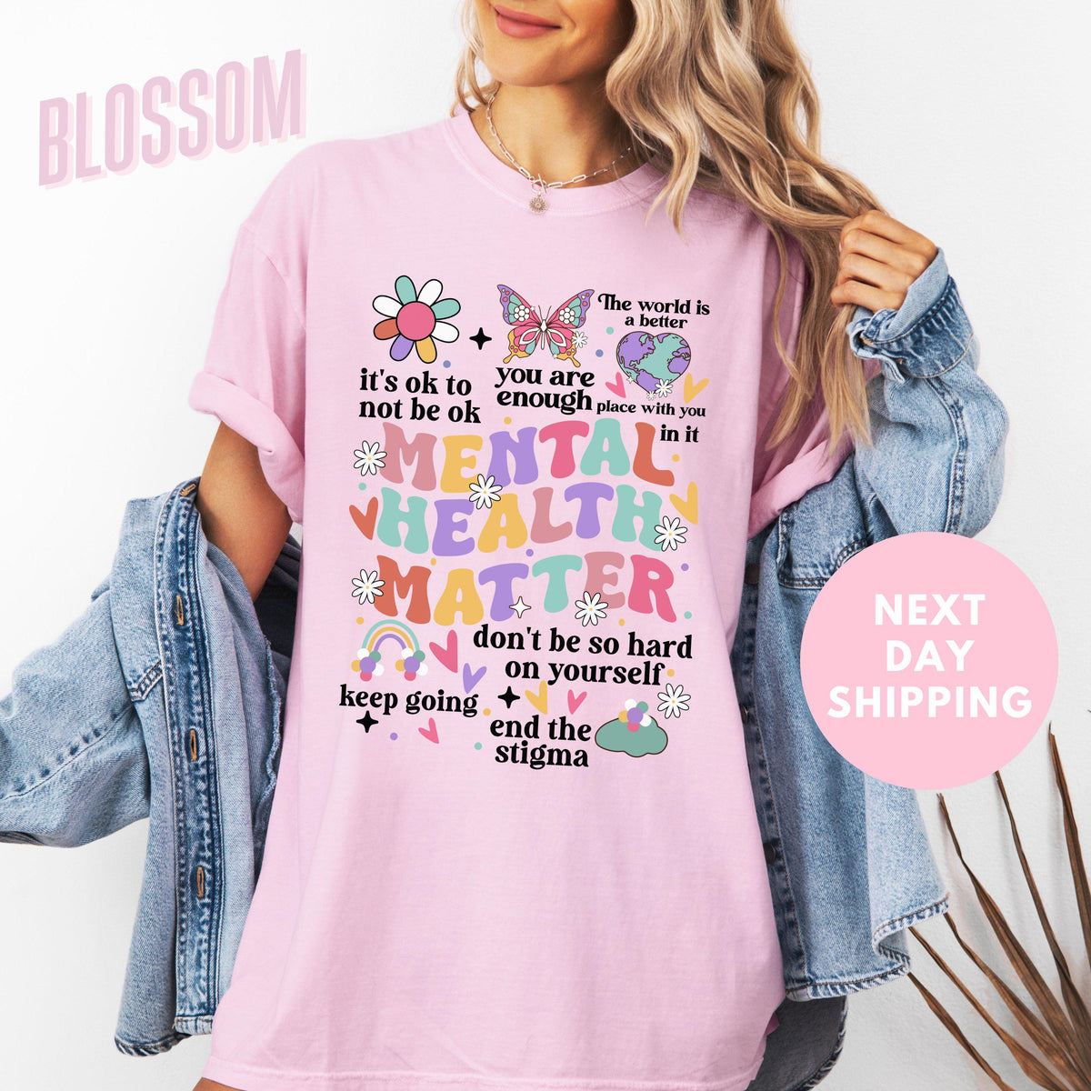 Mental Health Matters Comfort Colors Mental Health Anxiety Recreational Therapy