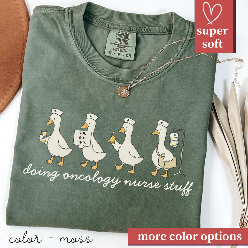 Oncology Nurse Oncology Nurse Comfort Colors Oncology Appreciation Week Chemo Nurse Life Tee