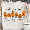Halloween Pumpkin Comfort Colors Spooky Season Pumpkin Tee Jack Lantern Fall Autumn Halloween