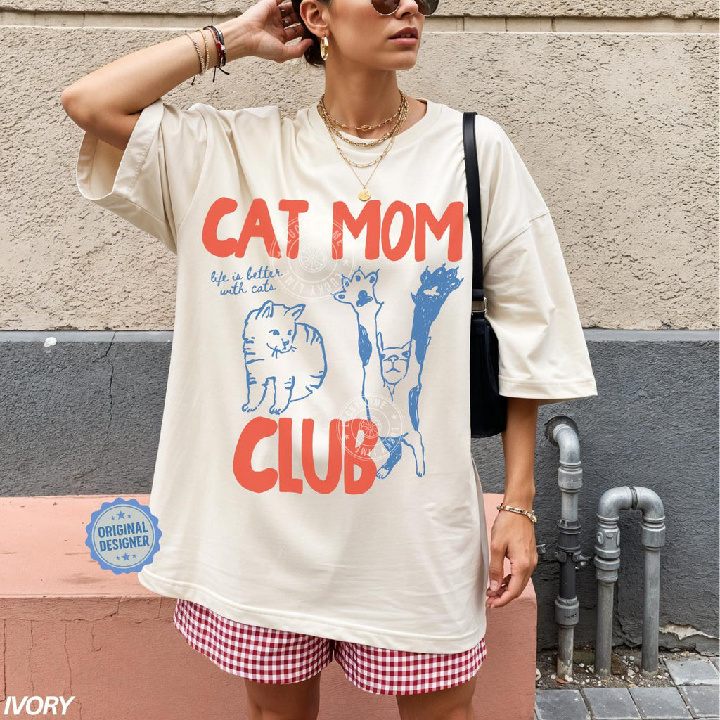 Cat Mom Cat Mama Tee Comfort Colors Cat Mom Cat Mom Ca Cat Lover Cat Mom Fur Mama