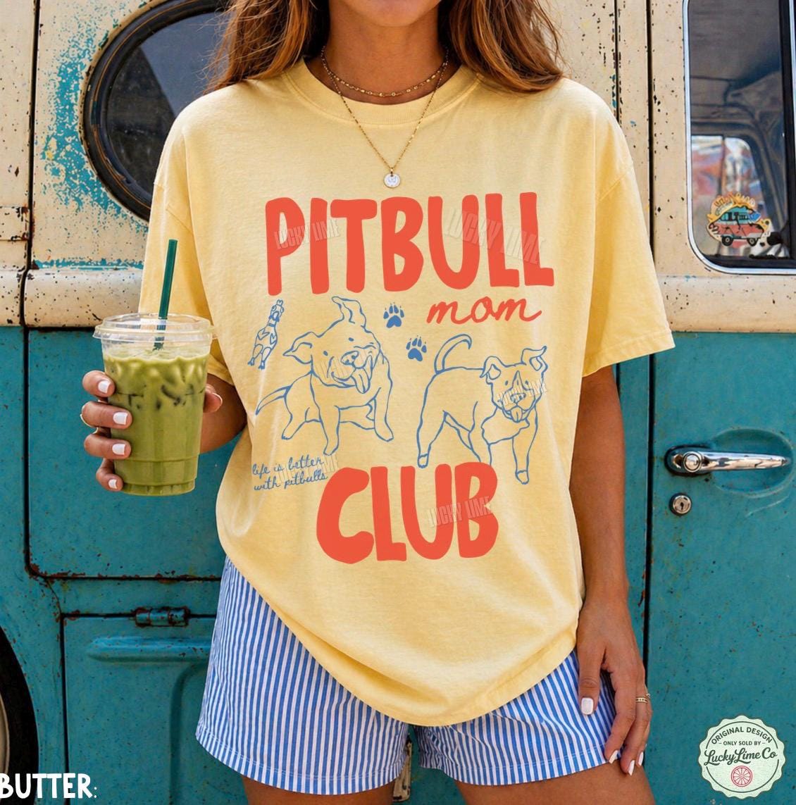 Pitbull Mom Club Pit Bull Dog Mom Staffordshire Terrier Dog Lover Rescue Dog Fur Mama Dog Mama Tee