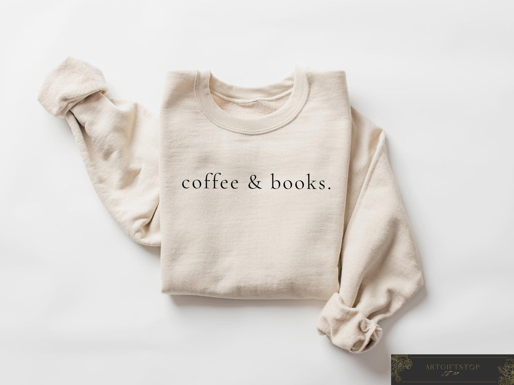 Coffee Books Books Lover Book Club Books Lover Coffee Lovers Tee Teacher Sweaters
